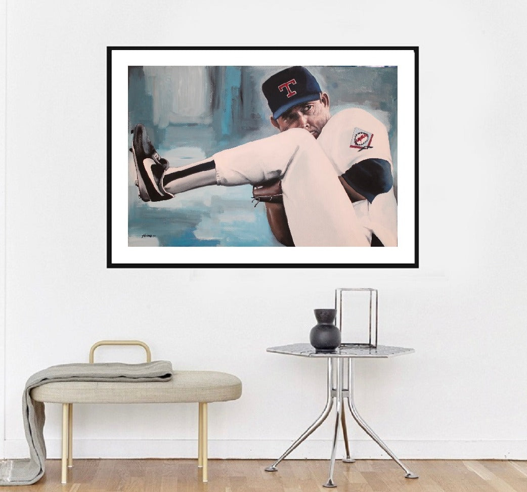 New York Mets Texas Battery Nolan Ryan Framed Print by New York