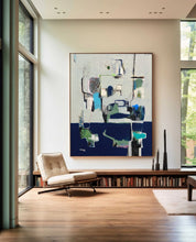 Load image into Gallery viewer, &quot;Blue Green &quot; 6ft by 4ft. Original Painting
