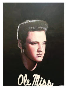 Elvis Ole Miss, Fine Art Print!