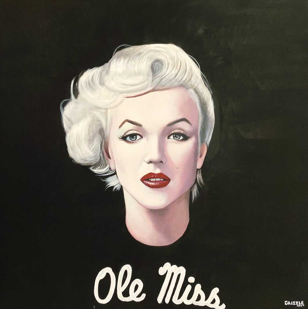 Marilyn Ole Miss, Fine Art  Print!