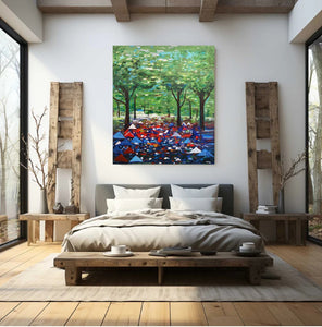 "The Grove"  5ft by 4ft Original Painting